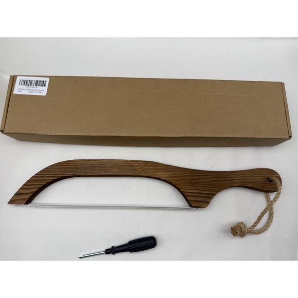 Bread Knife with Ergonomic Handle, Razor-Sharp Serrated Blade, High-Carbon St... - Picture 1 of 14